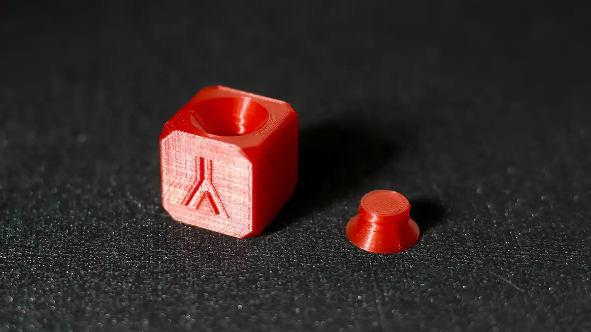 Напечатанное изделие на 3D-принтере Ender 3 после доработки и настройки